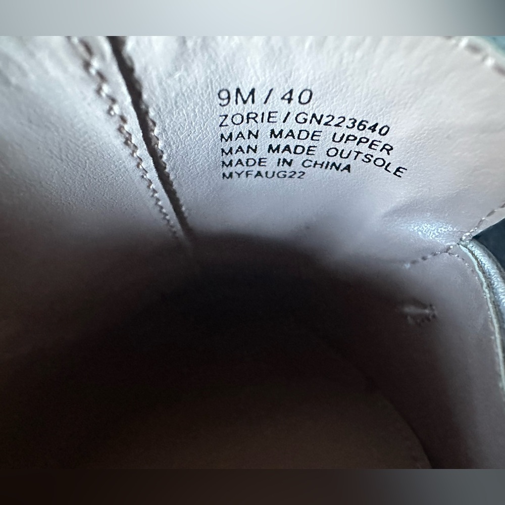 Bcbgenerational Zorie Bit Silver Glitter Mules Si… - image 6